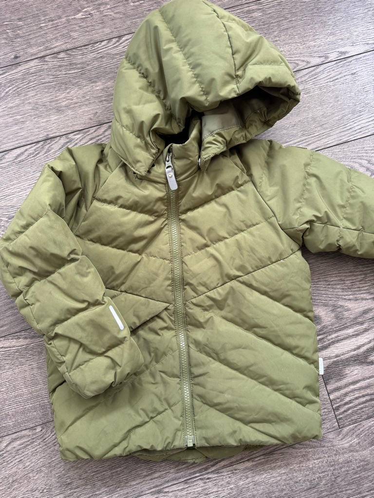 Reimatec Kupponen Down Winter Jacket | Clay Green | 4t